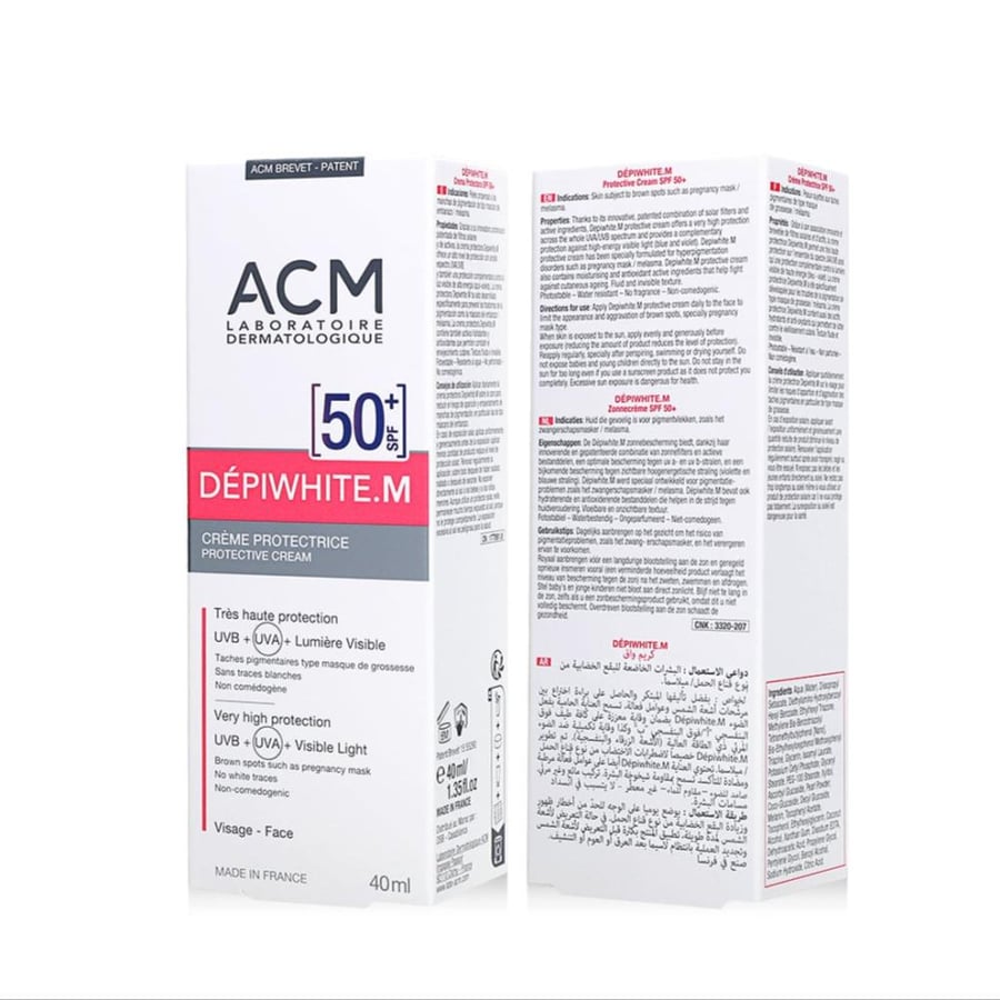 ACM DEPIWHITE M CREAM SPF50+ 40ML | كريم للوجه بعامل حمايه 50