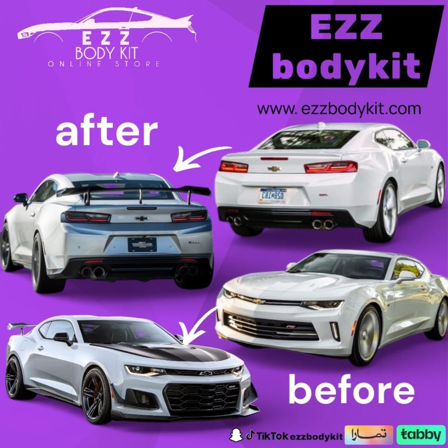 فل بدي كت تحويل كمارو الى ZL1-1LE موديلات 16-18