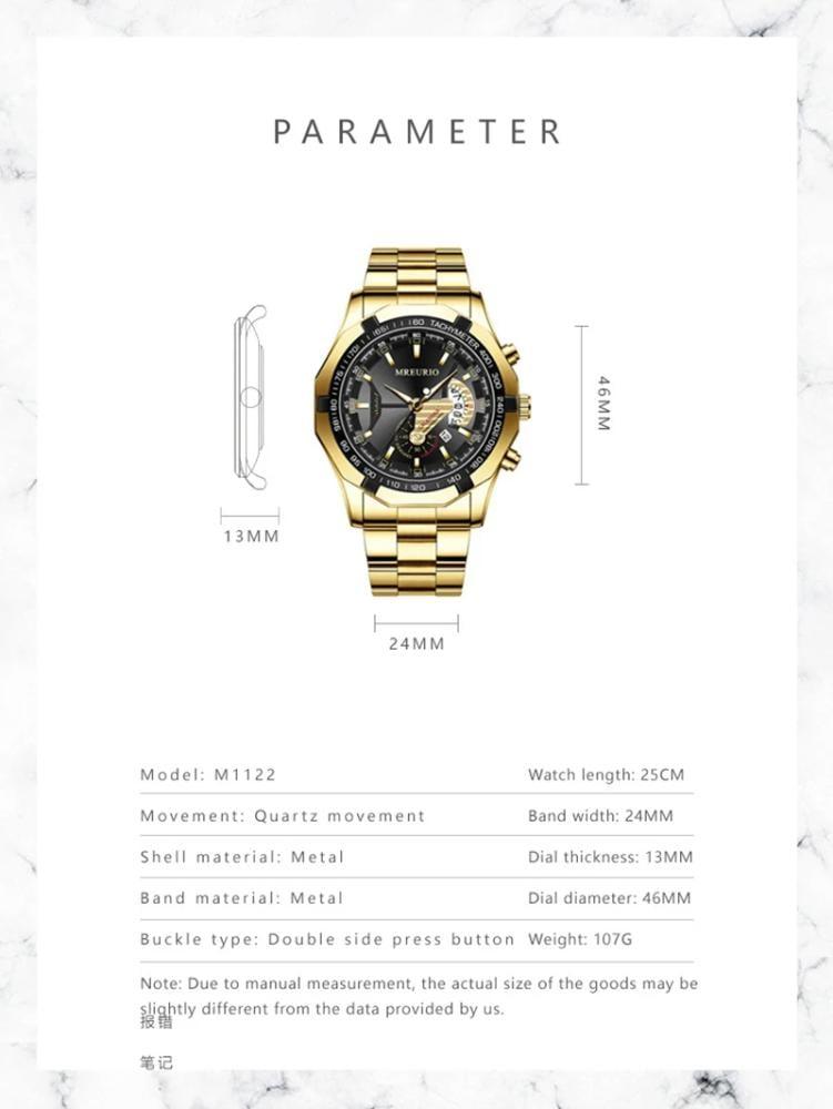Men's quartz watch