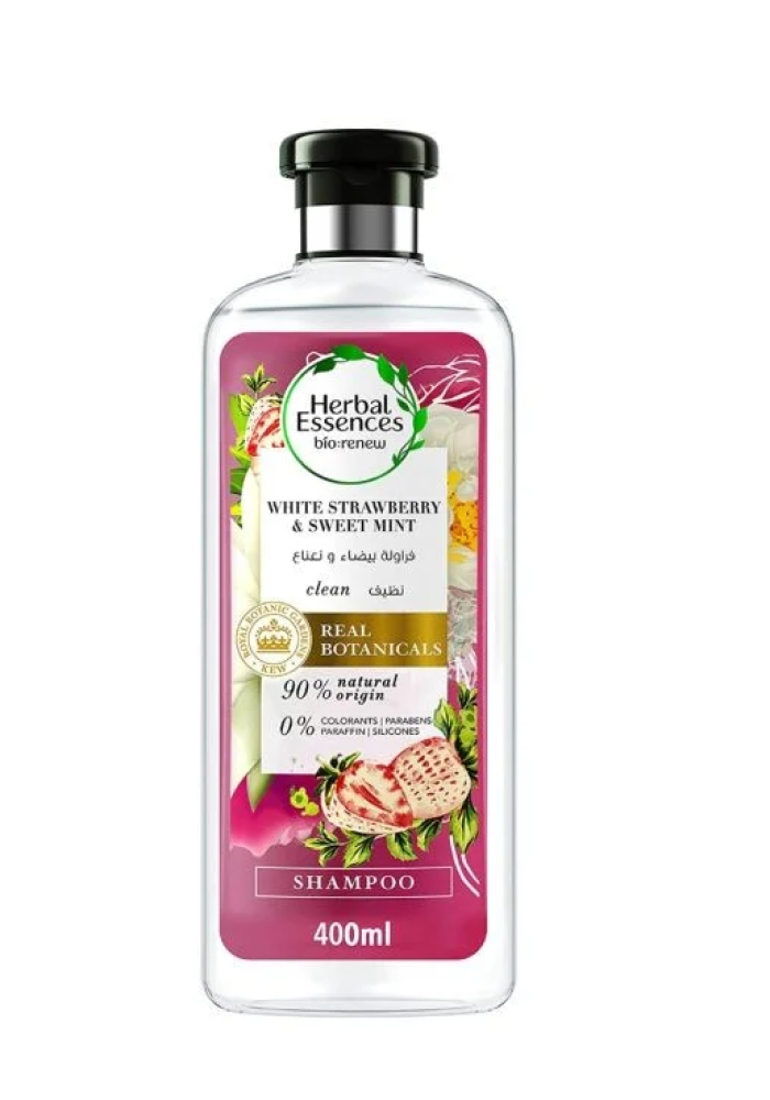 Herbal Essences French shampoo with white strawberry and mint 400ml