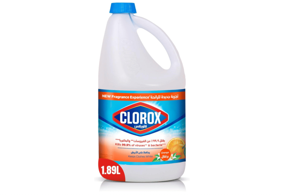 Clorox liquid bleach with orange scent 1.89 liters