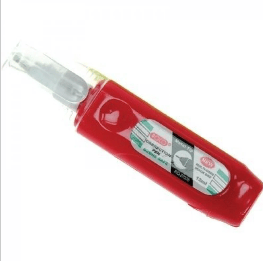 Large red pen 8 ml box of 24 pieces