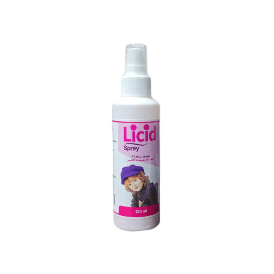 Lysid spray for eliminating lice and dandruff with comb - 120 ml
