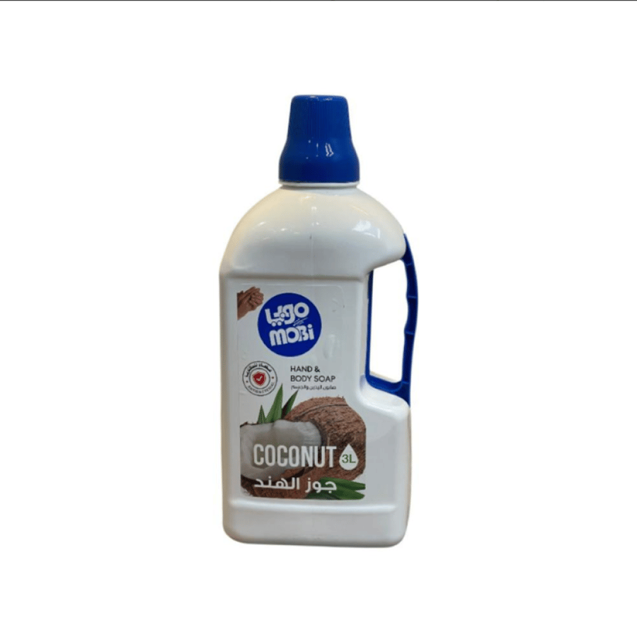 Mobie hand and body soap with apple scent 3 liters
