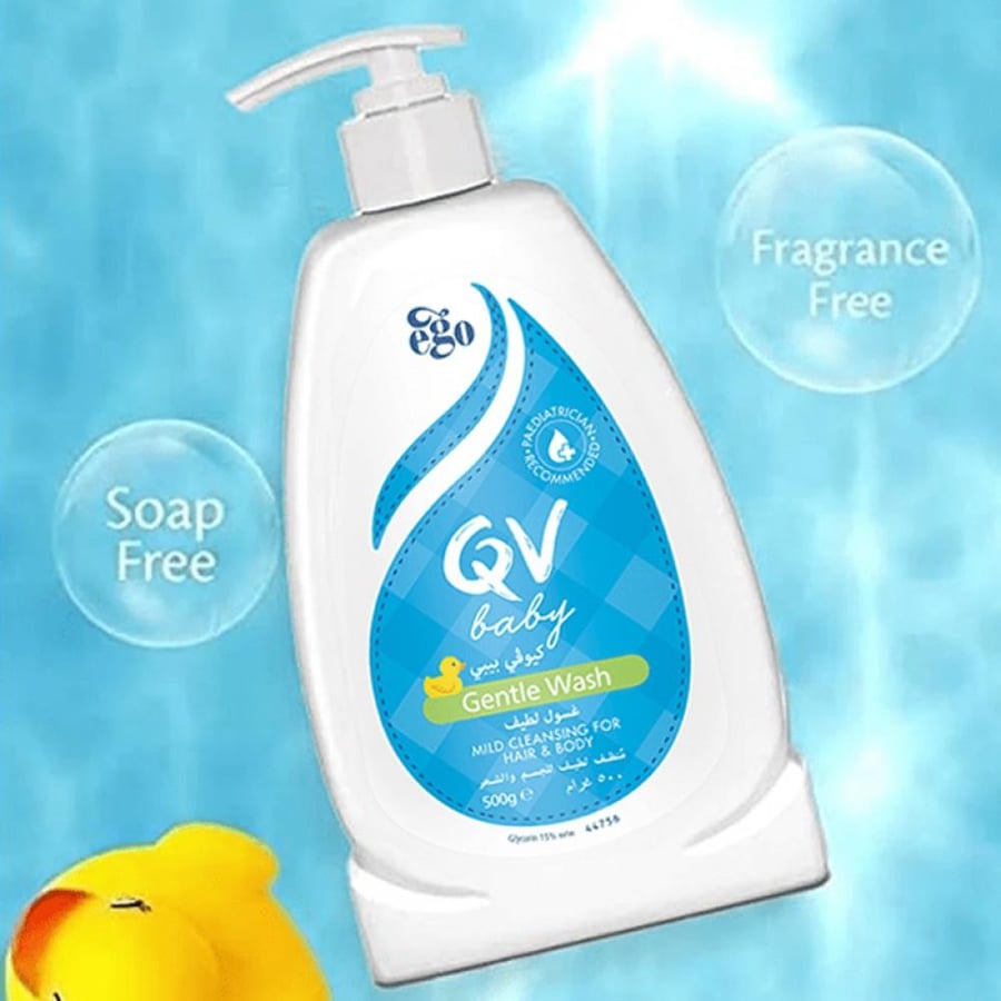 Kyuvi - Baby daily gentle body and hair wash soap-free 500 ml
