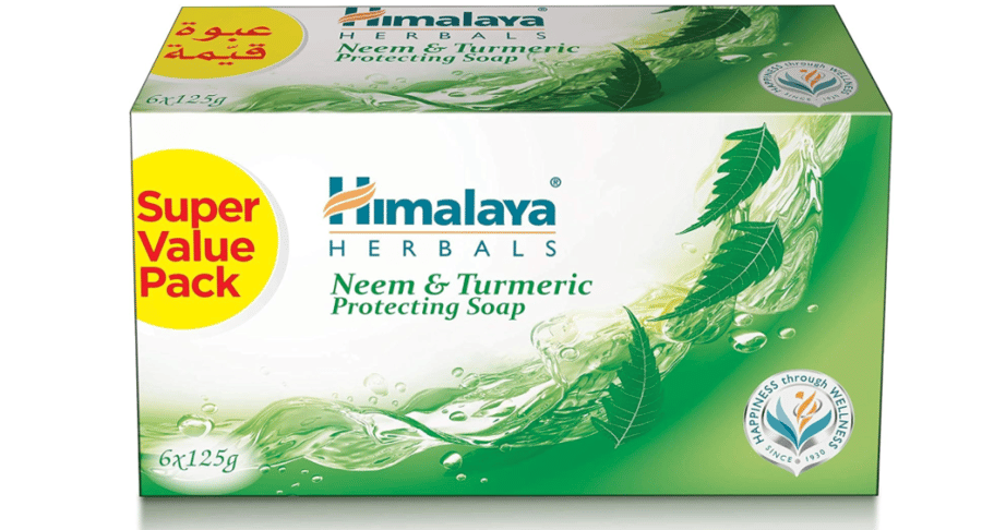 Himalaya soap protection with neem and turmeric - 125 grams × 6