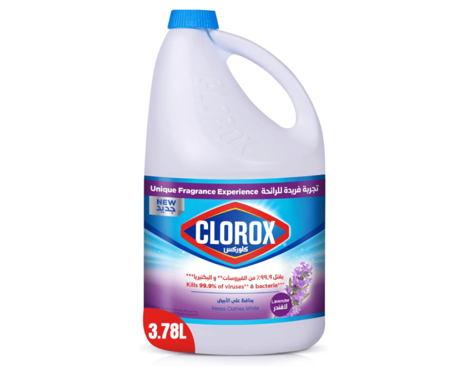 Clorox liquid bleach with lavender scent 3.78 liters