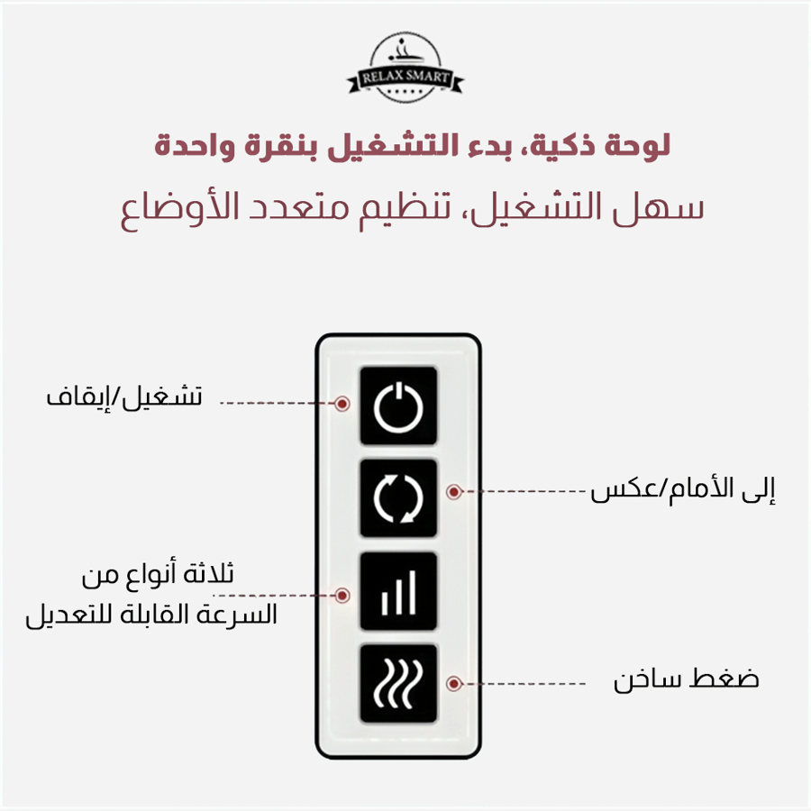 كمادة مساج كهربائية للرقبة والكتفين مع تدفئة