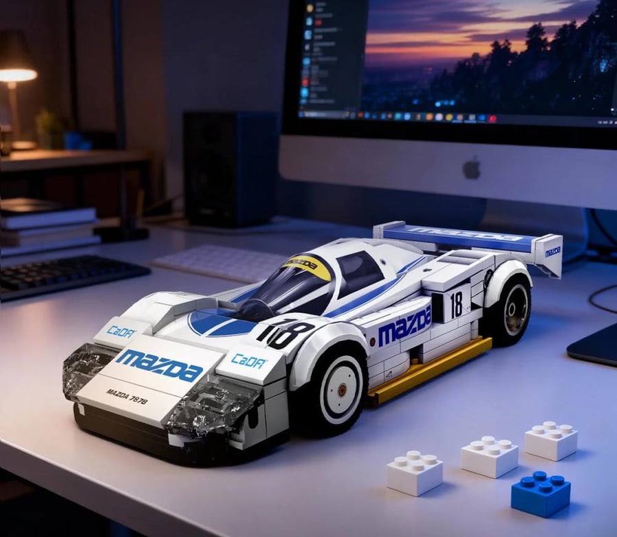 Mazda 787B building blocks