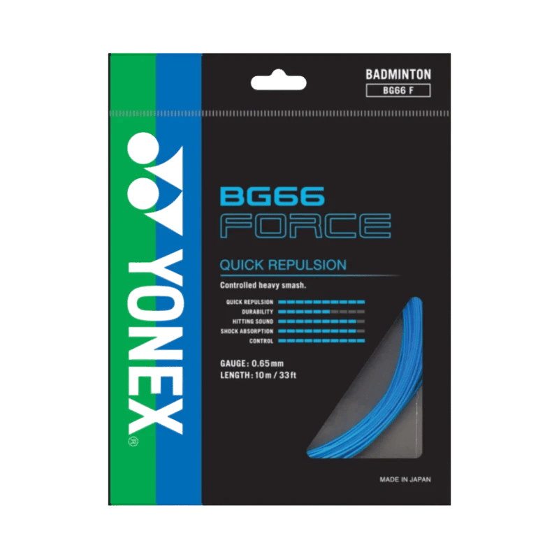 Yonex BG66 Force 10m Badminton Strings - BG66F