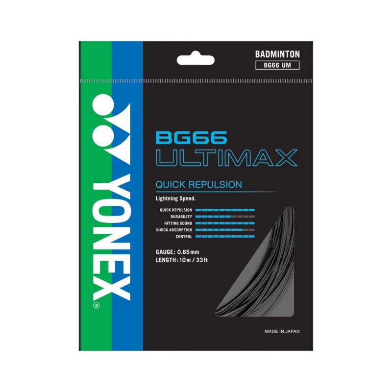 Yonex BG66 Ultimax 10m Badminton Strings - BG66UM