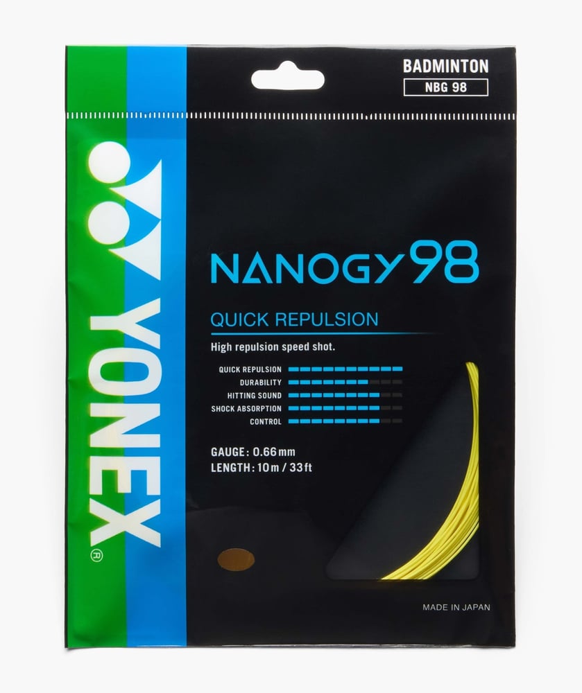Yonex Nanogy 98 10m Badminton Strings - NBG98N