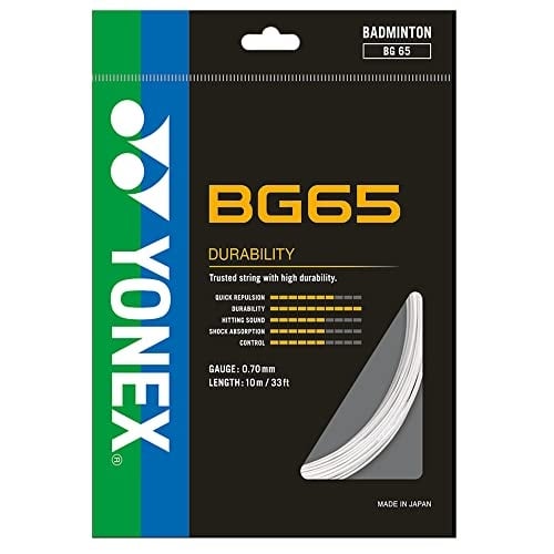 Yonex BG65 10m Badminton Strings - BG65