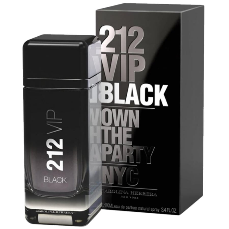 Carolina Herrera 212 VIP Black Eau de Parfum for Men 100ml ريفيرا ستور