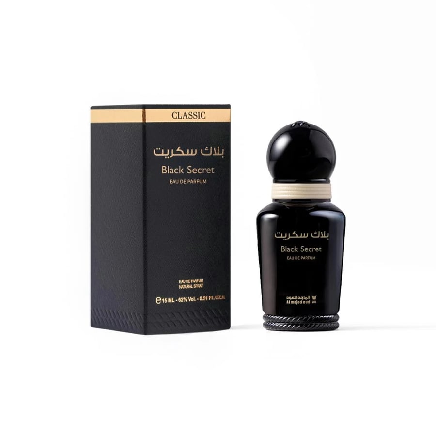 عطر بلاك سيكرت من مجموعة كلاسيك 15مل او دو بارفيوم