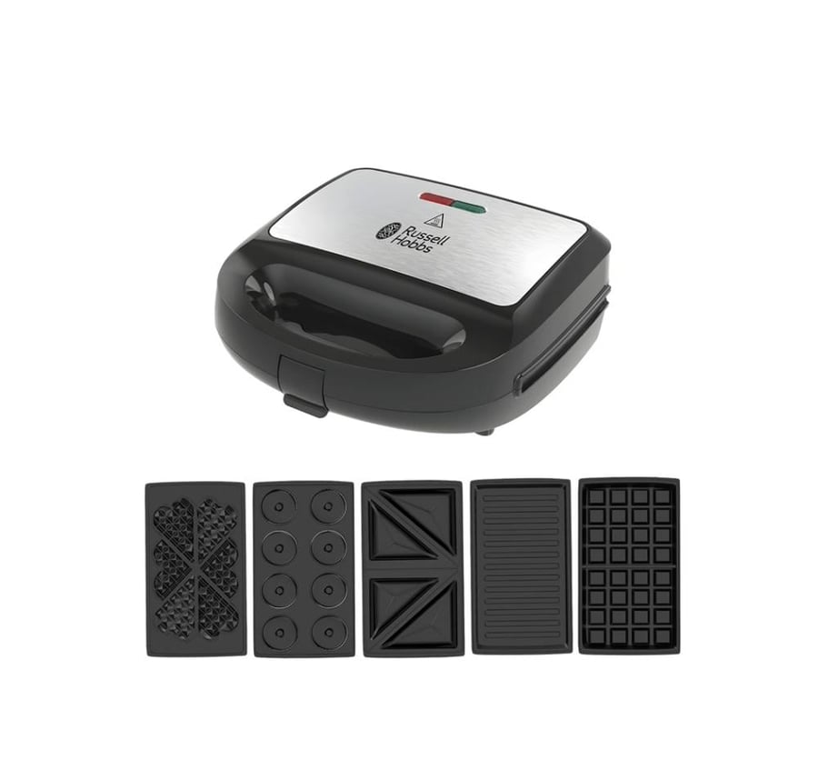 صانعة ساندويتش راسل هابس 750 واط 5*1 Russell Hobbs Sandwich Maker SWM102