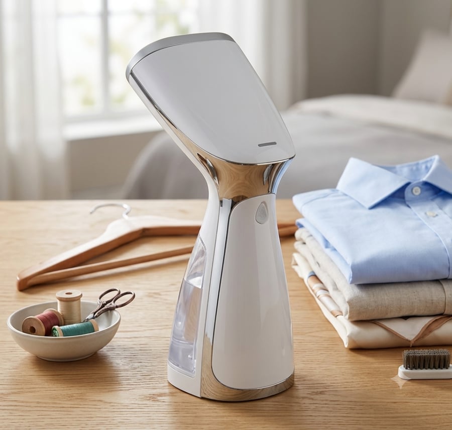 كاوية بخار كولين محمولة 1100 واط لون ابيض Koolen Handheld Garment Steamer 803105004