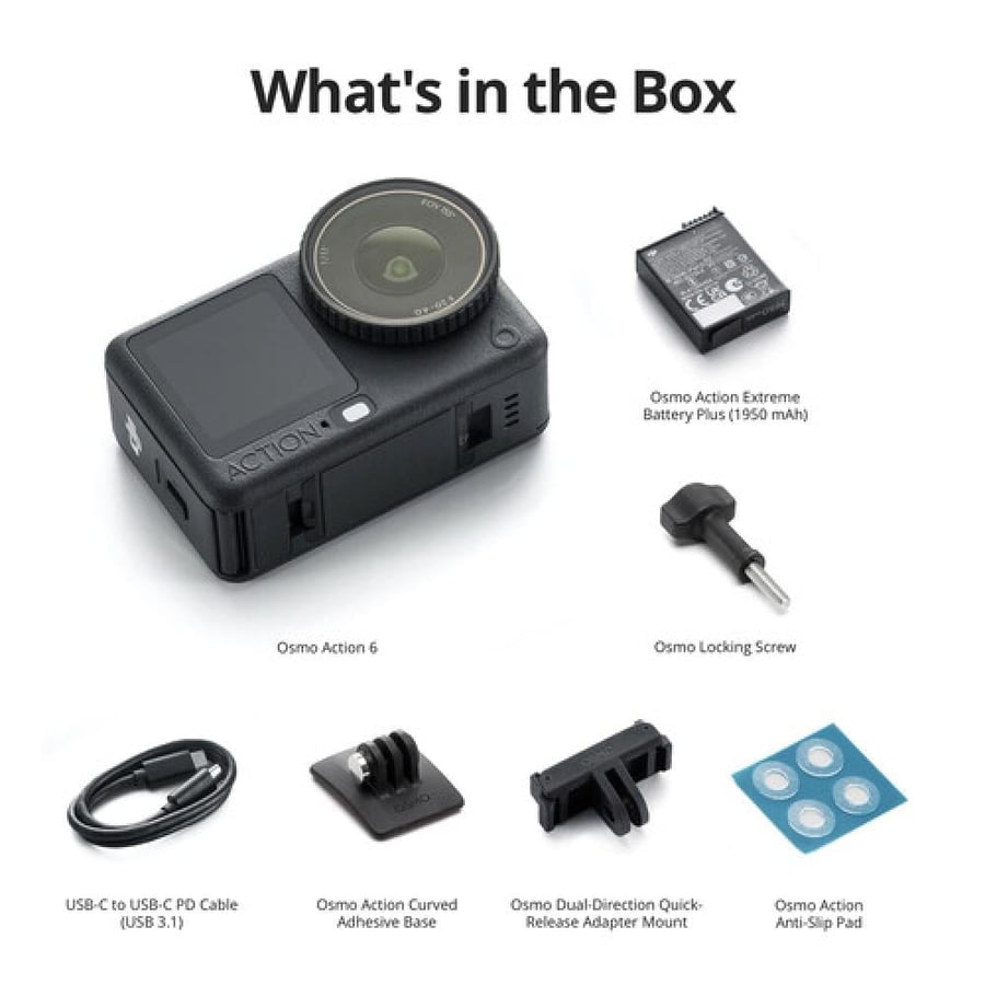 DJI Osmo Action 6 Standard Combo
