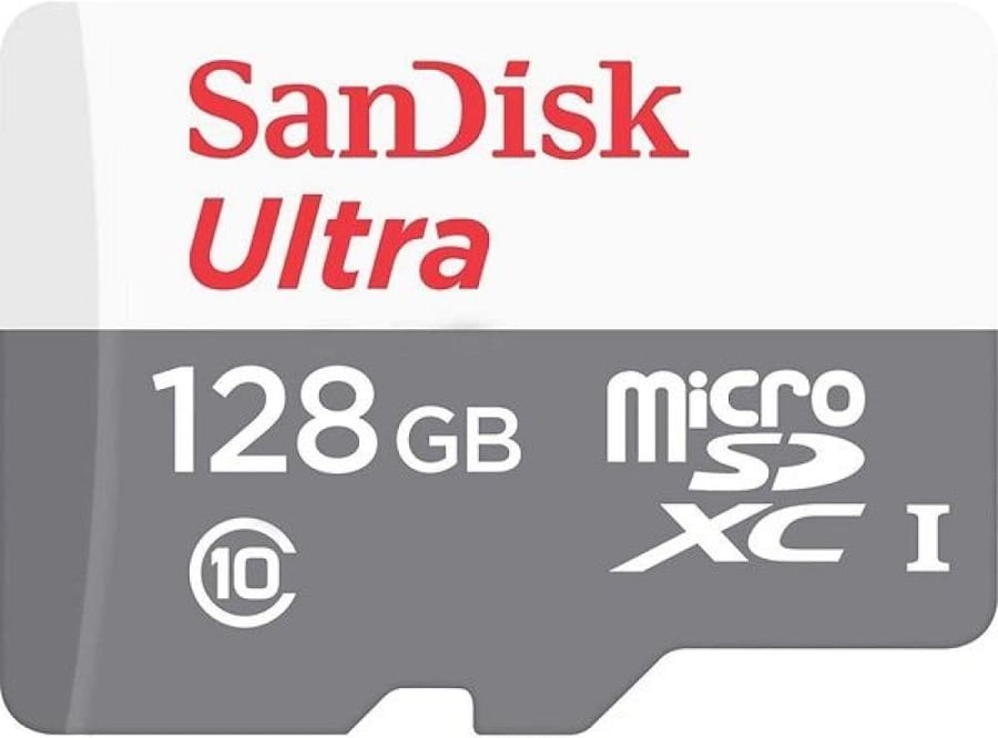 SanDisk 128GB Ultra microSDXC UHS-I Memory Card – Reliable 100MB/s