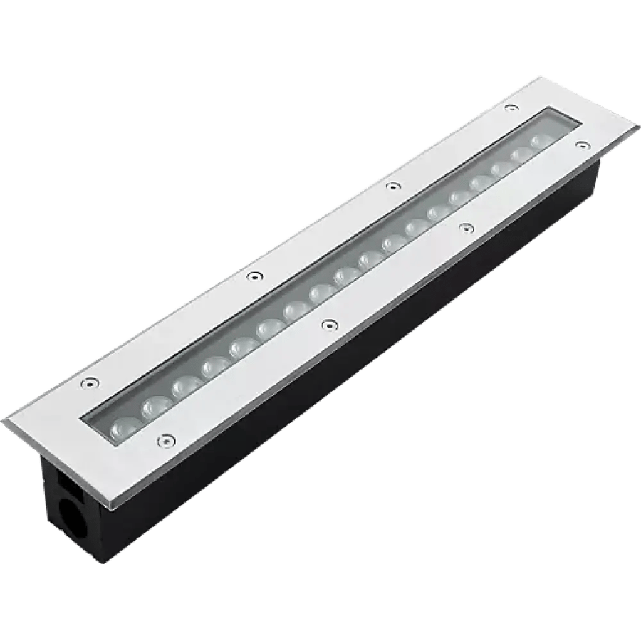كشاف ووشر لايت أرضي غاطس LED 18 واط | إضاءة صفراء 3000K مقاس 50 سم