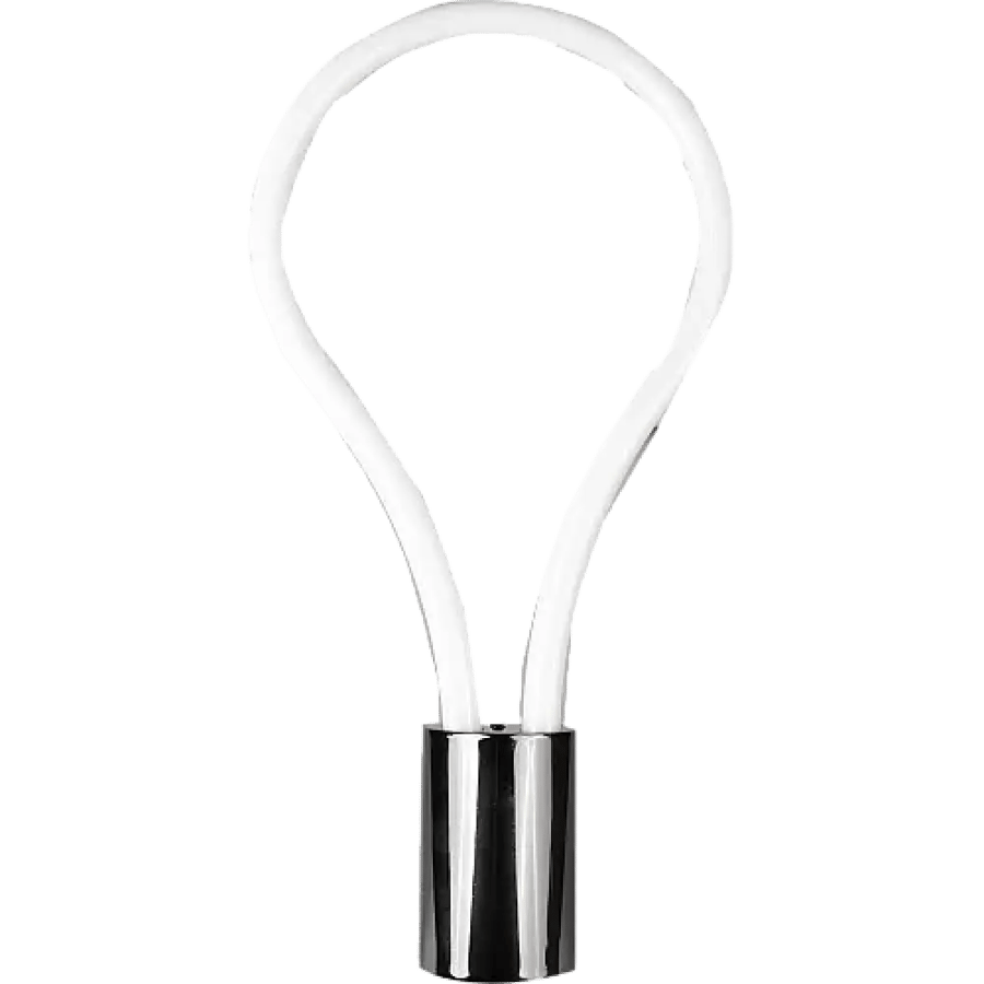 إضاءة جدارية سوداء لامعة LED 12 واط | 3 ألوان متغيرة | مقاس 50 سم