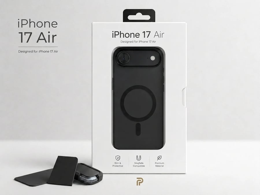غلاف ايفون 17 Air اللون اسود
