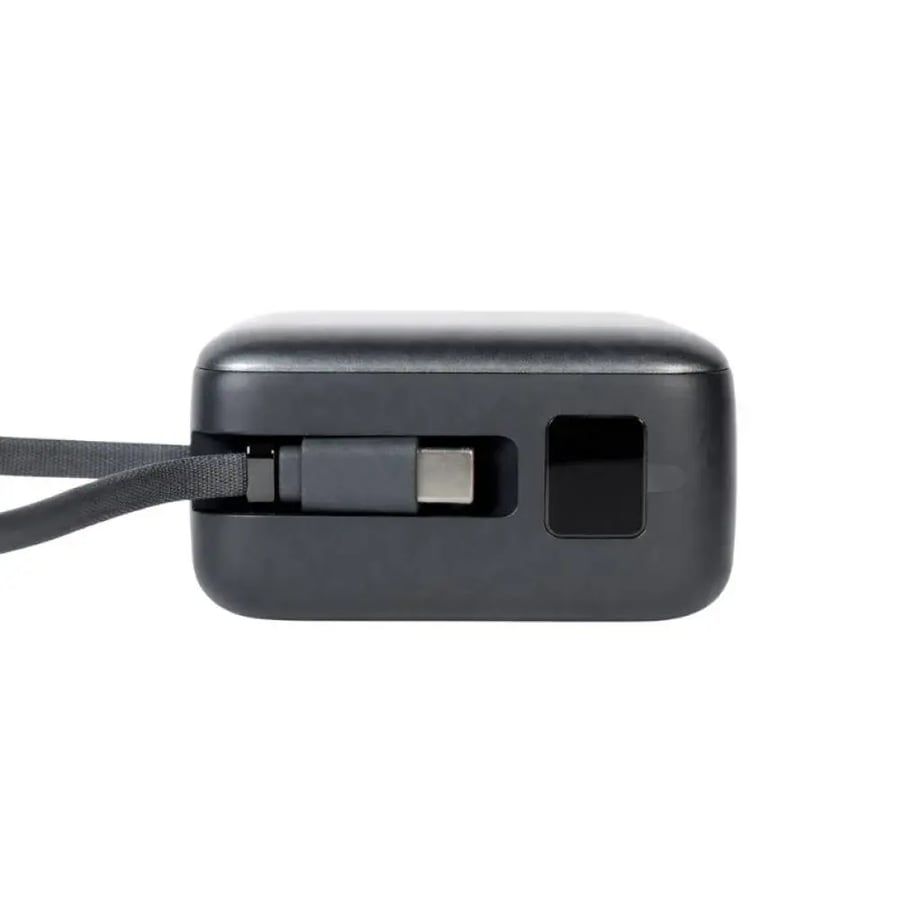 بطارية متنقلة  بسعة 30000 الف بمنفذي USB-C+USB-A وكابل مدمج تايب سي شحن سريع JEEBEL-PD65W