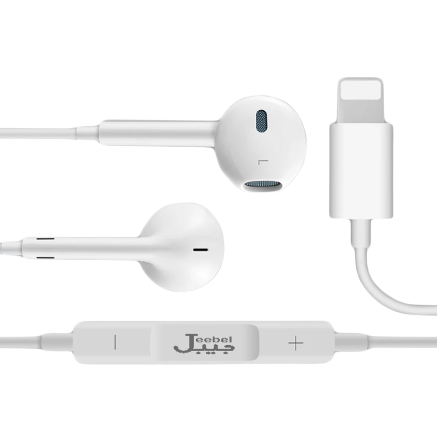 سماعة سلكية ايفون صوت نقي ومريح معتمدة من JEEBEL- Apple
