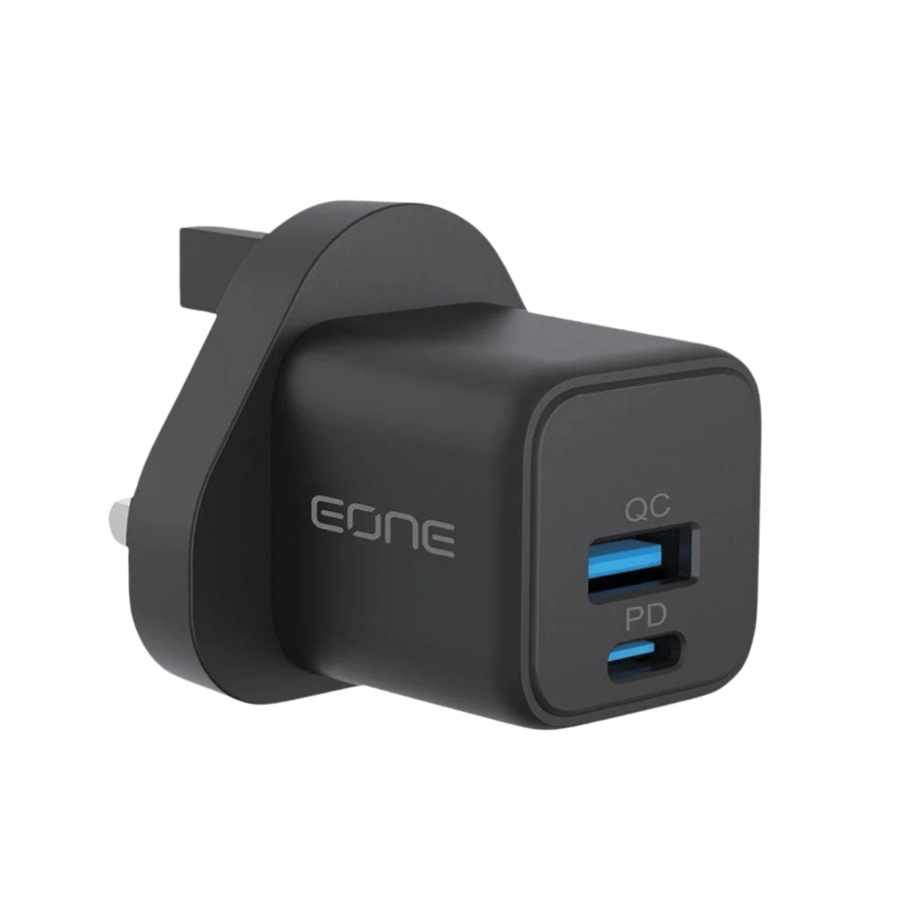 فيش جداري 20 واط منفذي USB-A وPD شحن سريع EONE