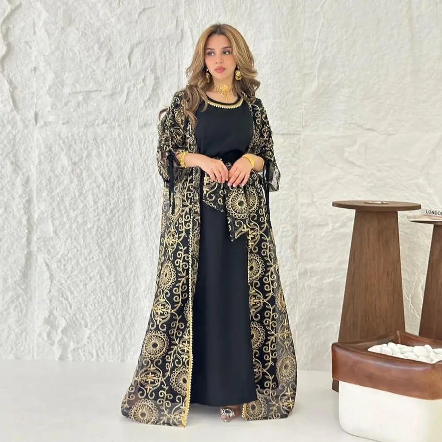 عباة المسة الذهبيه