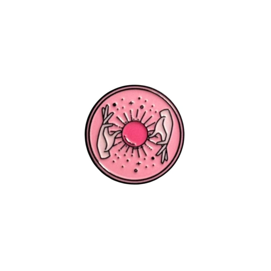 Pink sticker