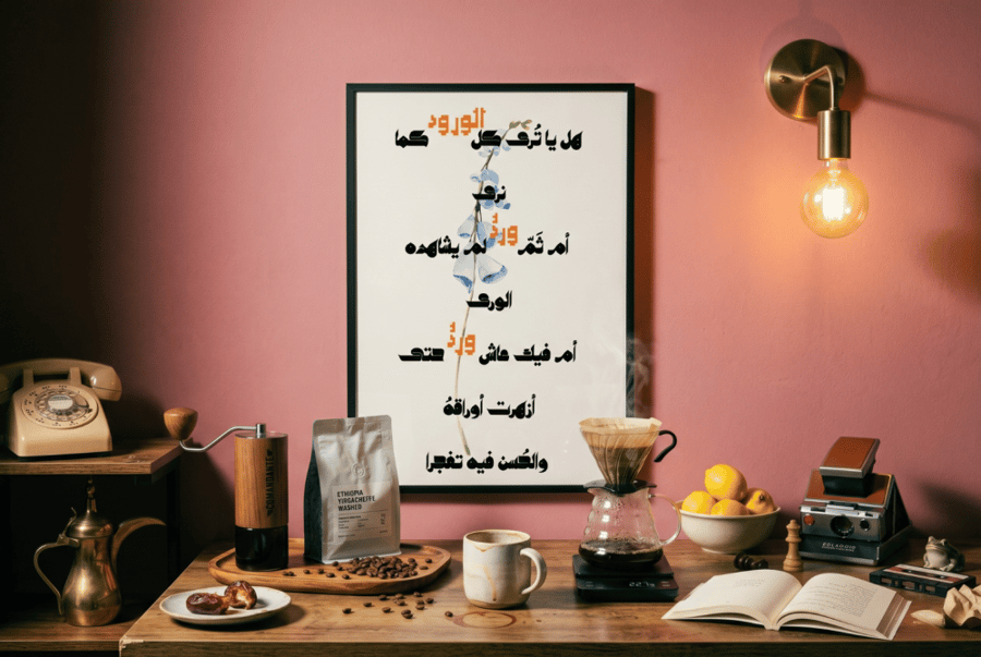 الورود — A1 مع إطار