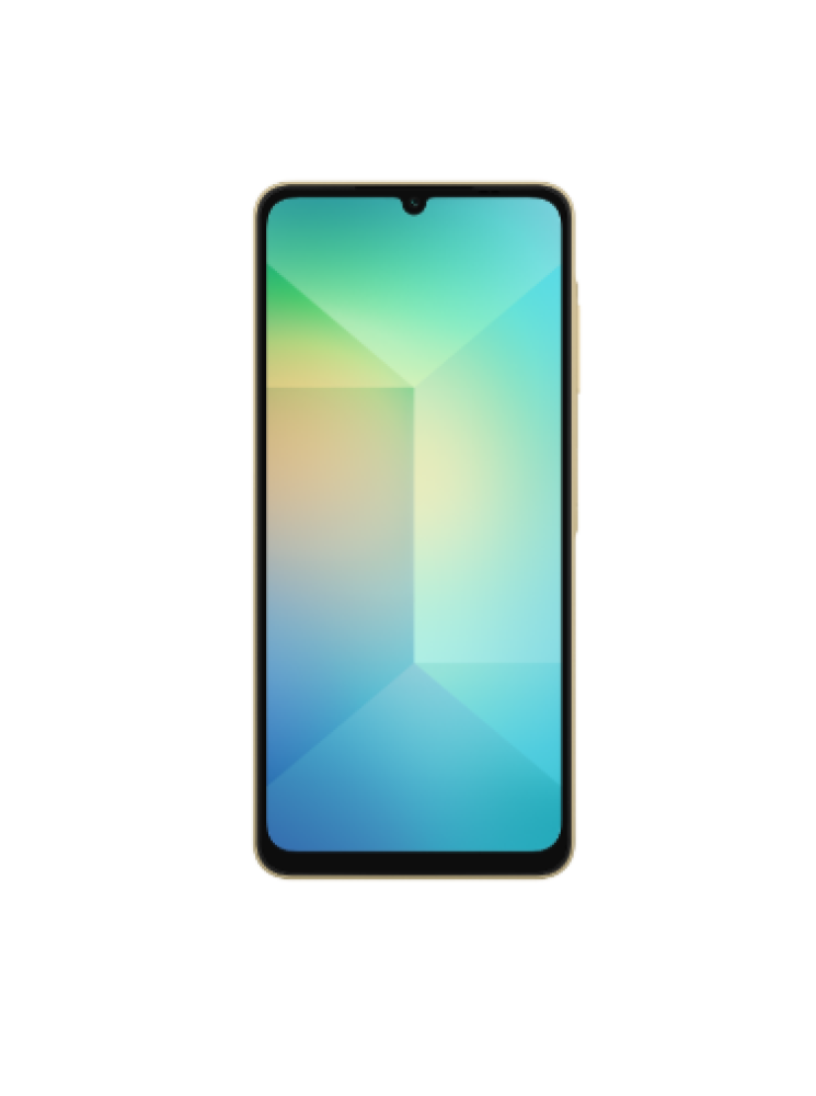 Samsung A06 64 GB memory 4 RAM 4G gold