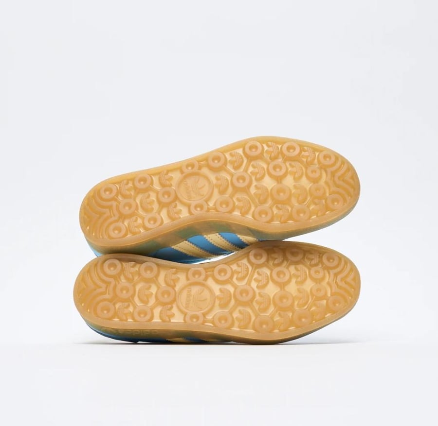 Adidas Originals - W Gazelle Indoor (Semi Blue Burst/Almost Yellow)