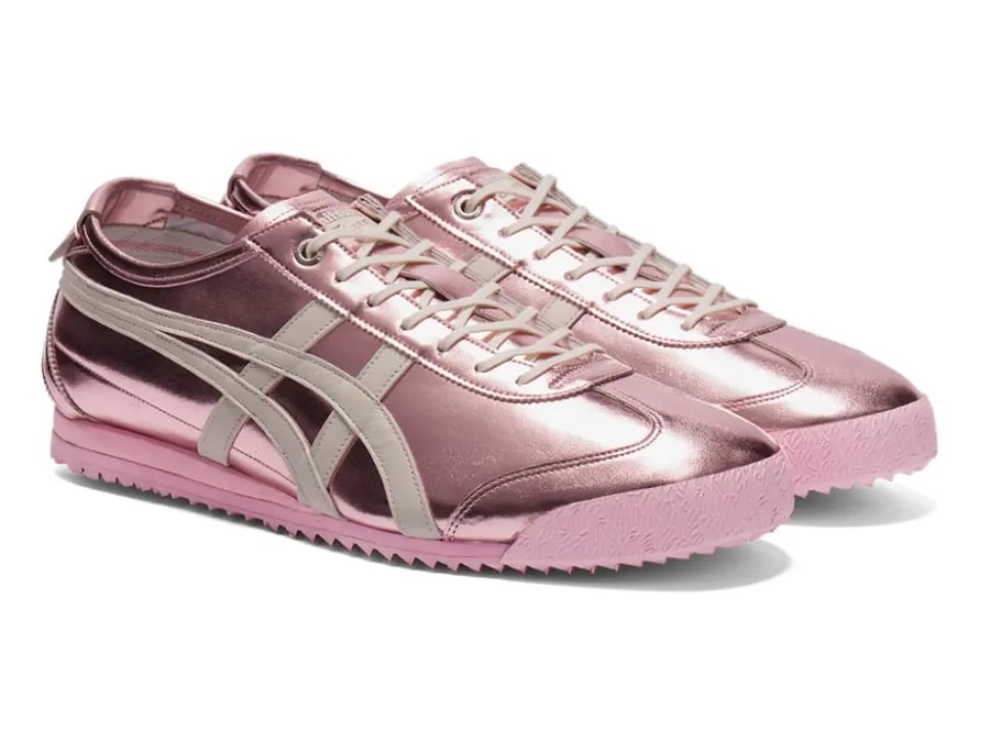 Onitsuka Tiger Mexico 66 ᵀᴹ " Metallic series- Crystal pink/cream sneakers