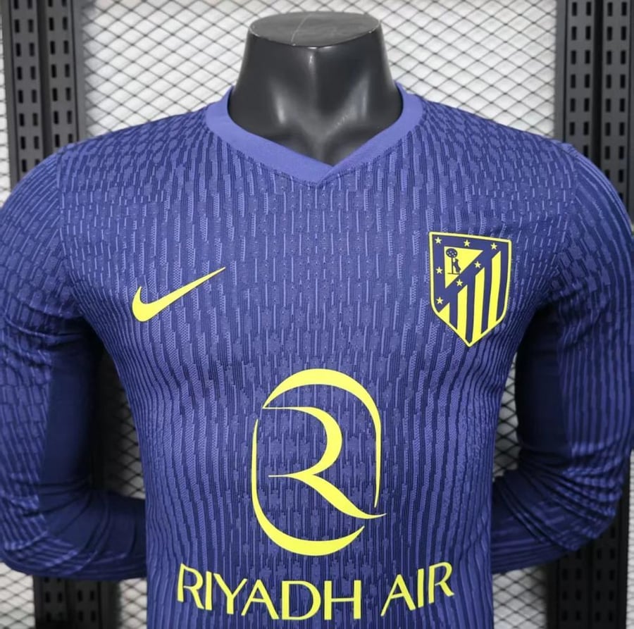 تيشيرت أتلتيكو مدريد أكمام طويلة نسخة اللاعبين | 26-2025| Atletico Madrid