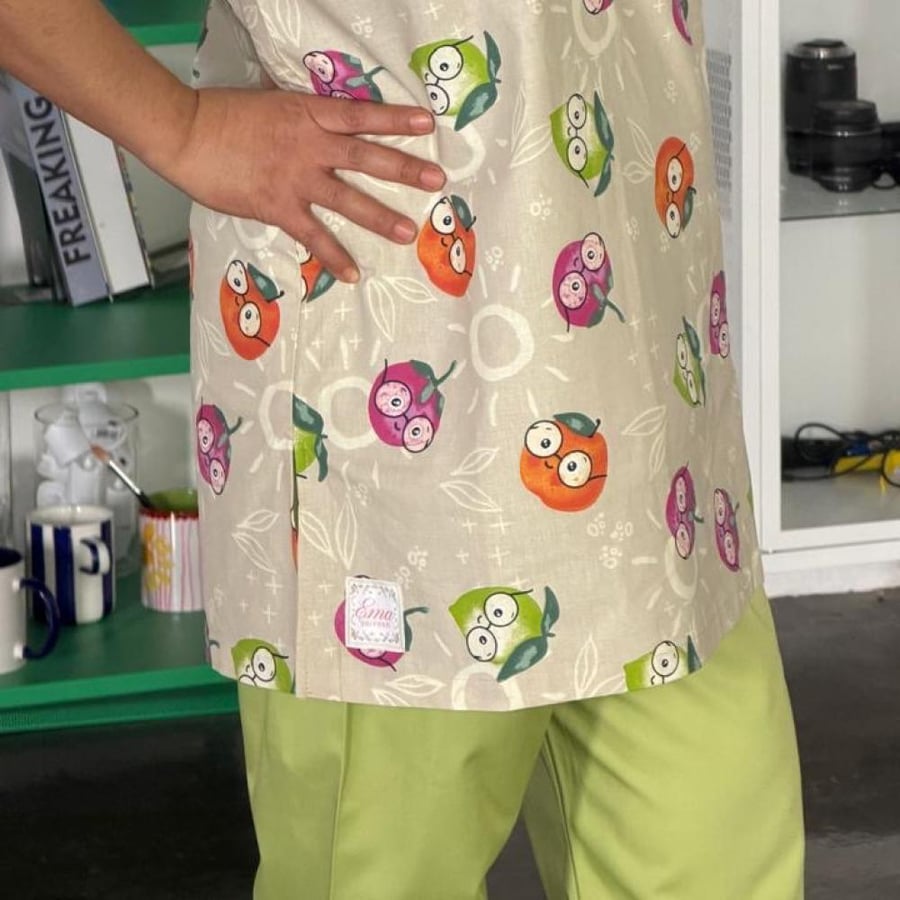 Children's fruit-themed nursery uniform