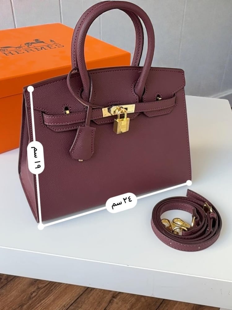 Women's bag Hermes with its accessories