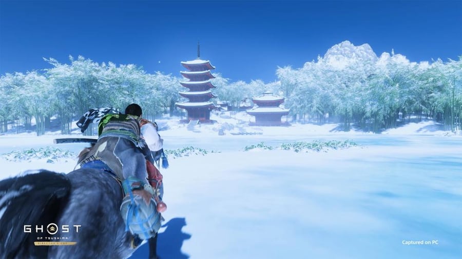 تأجير شبح تسوشيما نسخة المخرج PS4 PS5 غلاف اللعبة الرسمي