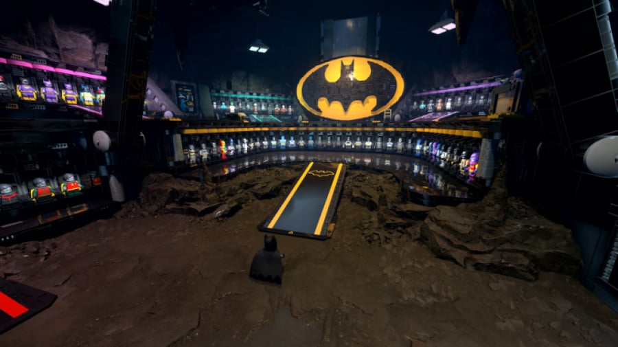 تأجير اللعبة عرض عالم Gotham المفتوح بأسلوب LEGO
