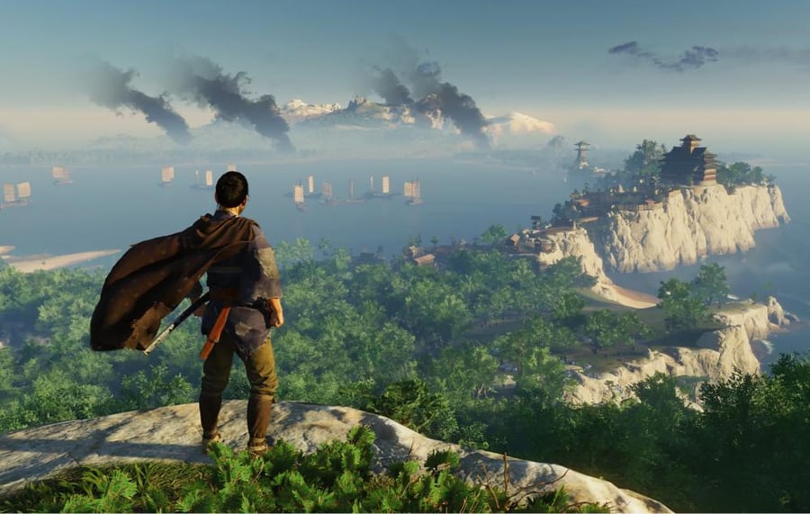 تأجير شبح تسوشيما نسخة المخرج PS4 PS5 غلاف اللعبة الرسمي
