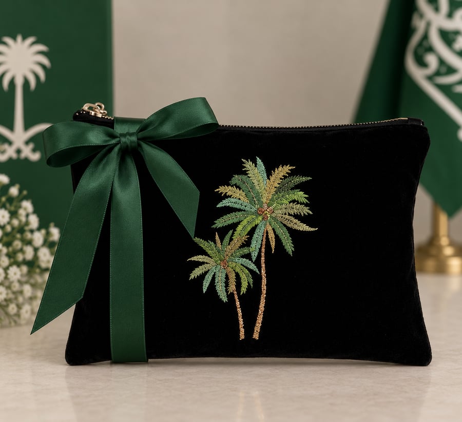توزيعات اليوم الوطني شنطة مكياج