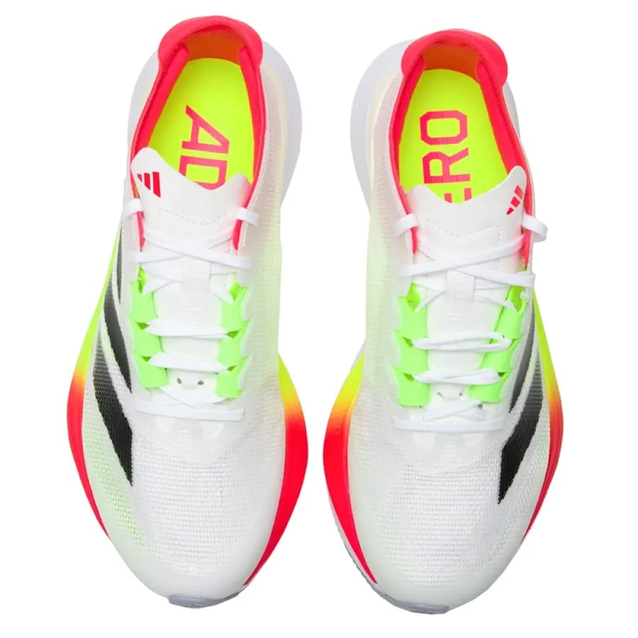 أحذية أديداس النسائية Adizero Boston 12 W أحذية رياضية للسباق والجري أحذية جري مقاومة للاهتراء Jq2554