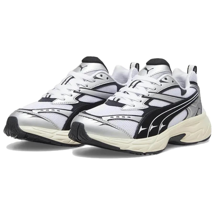 أحذية رياضية كلاسيكية للجنسين من PUMA طراز 395920-02 بتصميم عتيق وشريط سحب على الكعب