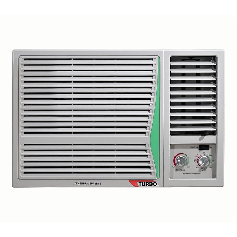مكيف شباك جنرال سوبريم  21600 وحدة، حار/بارد روتاري,  GS2434H