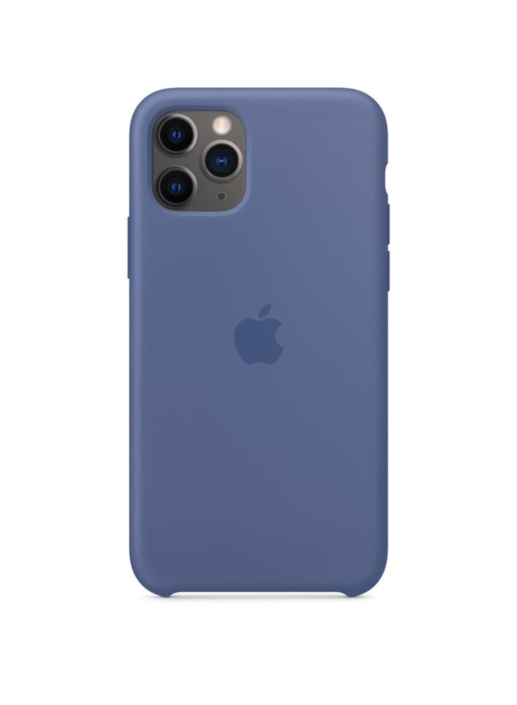 غطاء حماية أبل iPhone 11 Pro Silicone أزرق