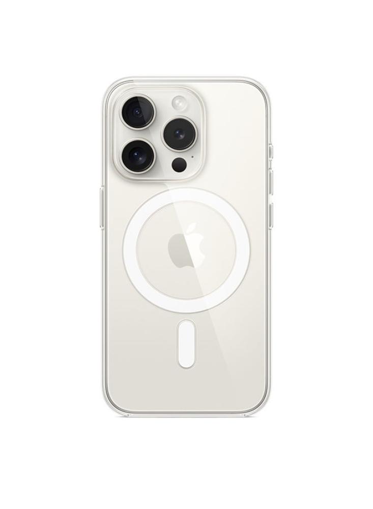 غطاء حماية أبل iPhone 15 Pro Clear
