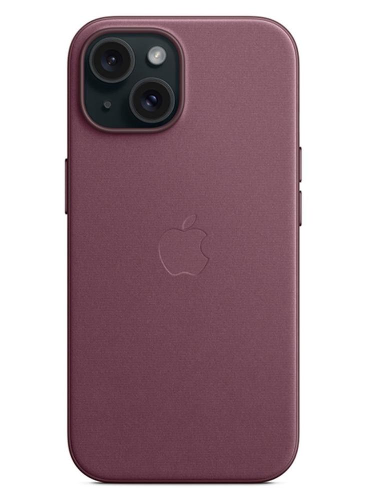 غطاء حماية أبل iPhone 15 Plus FineWoven Mulberry