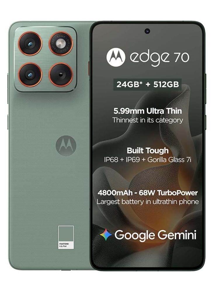 جوال موتورولا Edge 70 12 Lily 512 جيجابايت 5G شريحتين