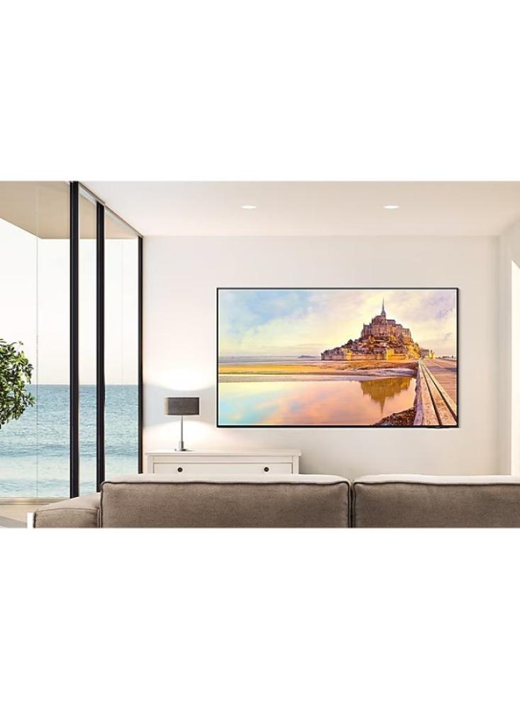 شاشة سامسونج 4K AI Upscaling Neo 55 بوصة أسود